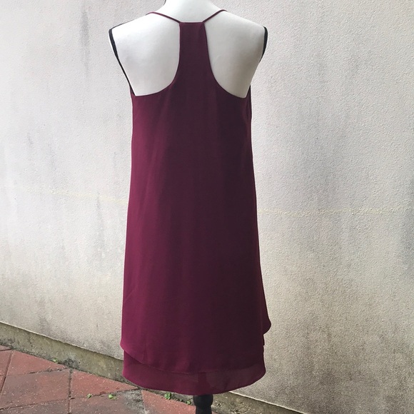 Nymphe maroon dress small - Picture 5 of 7